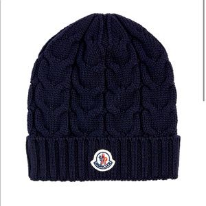 Moncler Harmony Wool Toque Knit Hat Kids